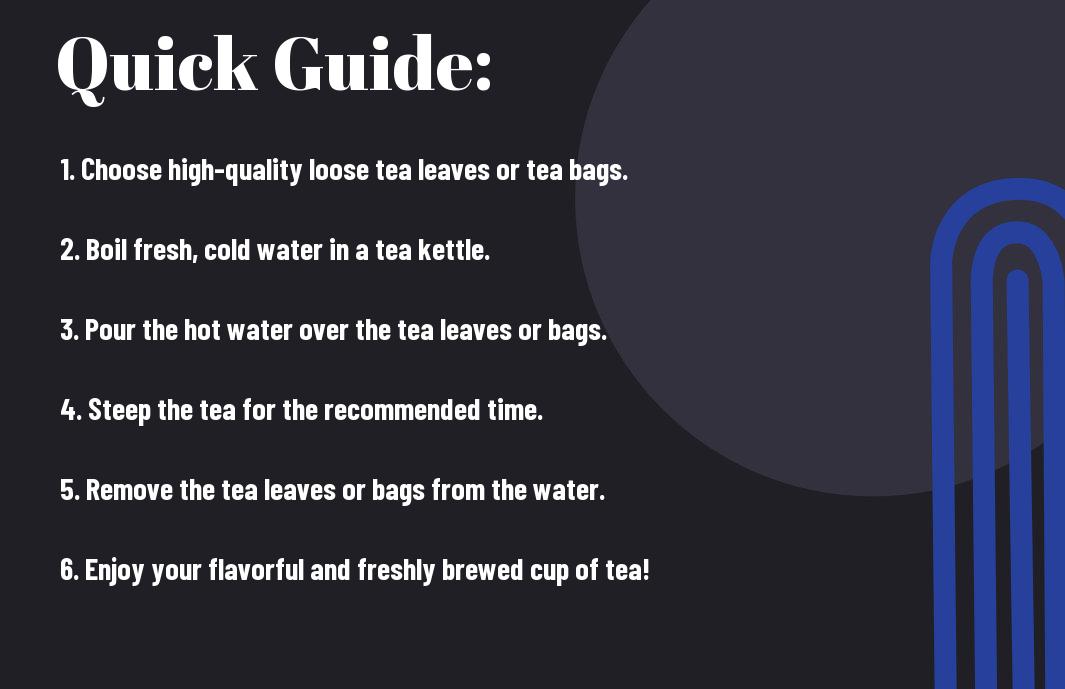 Beginner's Guide To Brewing Tea – Tips For A Flavourful Brew ...